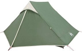 vidaXL Σκηνή Κάμπινγκ 2 Ατόμων Αδιάβροχη Πράσινη