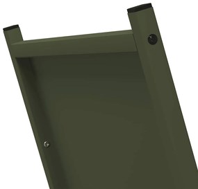 vidaXL Ράφι Καυσόξυλων 69,5x35x81 εκ. Χάλυβας ψυχρής έλασης