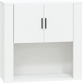 vidaXL Ντουλάπι Τοίχου Λευκό 80x33x80 εκ. από Επεξεργασμένο Ξύλο