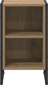 vidaXL Κομοδίνο 2 τμχ. Artisan Δρυς 39.5 x 30 x 50 εκ