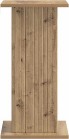vidaXL Βάση φυτών Artisan Δρυς 30,5 x 30 x 60,5 εκ Επεξεργασμένο Ξύλο