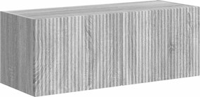 vidaXL Επιτοίχιο 6 pcs Γκρίζο Σονομα