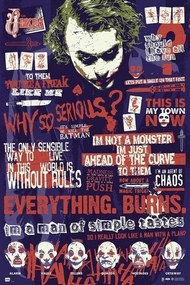Αφίσα Joker - Quotes, (61 x 91.5 cm)