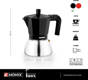 Ιταλικη καφετιερα BRA M863006 Μαύρο