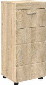 vidaXL Σετ Επίπλων Μπάνιου TULUM Δρύς Sonoma Επεξεργασμένο ξύλο