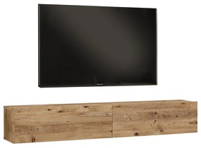 Έπιπλο τηλεόρασης επιτοίχιο Dello  sonoma 180x31.6x29.6εκ Model: 176-000060