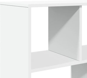 vidaXL Βιβλιοθήκη Λευκή 100x33x156,5 εκ. από Επεξεργασμένο Ξύλο