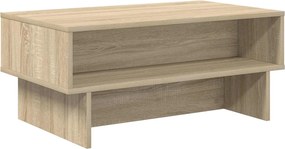 vidaXL Τραπεζάκι σαλονιού Δρύς Sonoma 80 x 46 x 35 εκ.