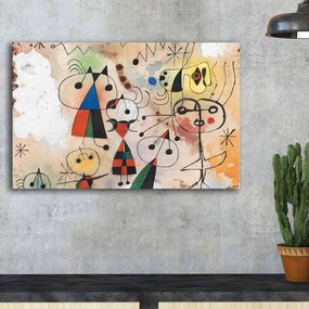 Decorative Canvas Painting FAMOUSART-041 Multicolor