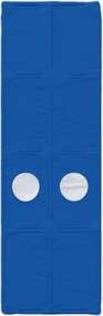 vidaXL Κρεβάτι Τούνελ 2 pcs Μπλε 211 x 67.5 x 2 εκ. Πολυεστέρας