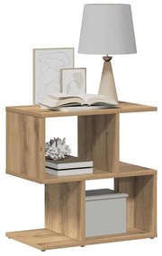 vidaXL Κομοδίνα 2 τεμ Artisan Oak 50x30x51,5 cm Κατασκευασμένο ξύλο