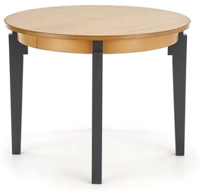 SORBUS table golden oak / graphite DIOMMI V-PL-SORBUS-ST-DĄB_MIODOWY/GRAFITOWY