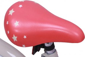 Superstar 16 Inch 22 cm Girls Coaster Brake Cream