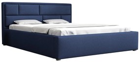 Κρεβάτι Pomona 104, Διπλό, Μπλε, 180x200, Ταπισερί, Τάβλες για Κρεβάτι, 200x223x93cm, 98 kg | Epipla1.gr
