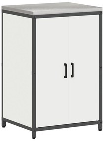 vidaXL Σετ Αποθήκευσης Κουζίνας με ράφι 2 pcs Λευκό 150 x 50 x 92 εκ.