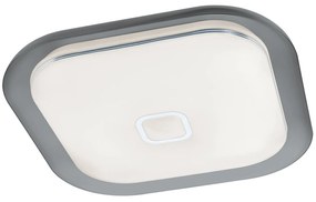 Φωτιστικό Οροφής Led Regasol 97042 White-Grey Eglo Metal, Plastic