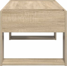 vidaXL Τραπεζάκι σαλονιού Δρύς Sonoma 110 x 50 x 41 εκ