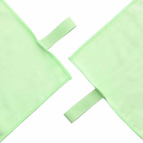 vidaXL Αθλητικές Πετσέτες 2 pcs Πράσινο 50 x 30 cm
