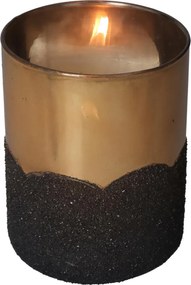 Κηροπήγιο ArteLibre Χρυσό Γυαλί 10x10x13cm