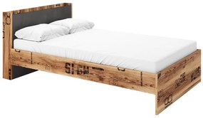 Κρεβάτι Fresno V108, Μονόκλινο, Ανοιχτό καφέ, 120x200, Τάβλες για Κρεβάτι, 126x218x86cm, 65 kg | Epipla1.gr