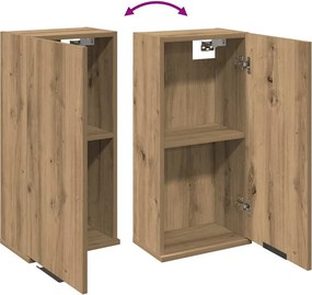 vidaXL Ντουλάπι Μπάνιου Επιτοίχιο Artisan Δρυς 32 x 20 x 67 εκ.