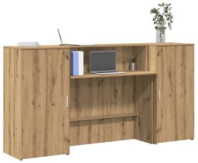 vidaXL Γραφείο υποδοχής 200x50x103,5 εκ. Επεξεργασμένο Ξύλο