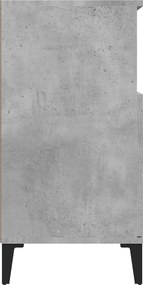 vidaXL Ντουλάπι Γκρι Σκυροδέματος 60x35x70 εκ. Επεξεργασμένο Ξύλο