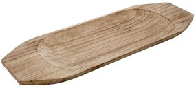 Πλατώ Σερβιρίσματος XYP405 80x30x4cm Natural Espiel Wood
