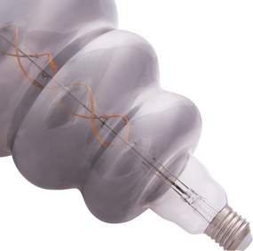 ΛΑΜΠΤΗΡΑΣ LED FILAMENT 8W E27 3000K SMOKE COLOR DIMMABLE HM4056.03