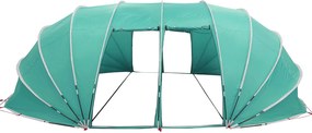 vidaXL Σκηνή πισίνας τύπου θόλου 538 x 440 x 204 εκ. Θαλασσί