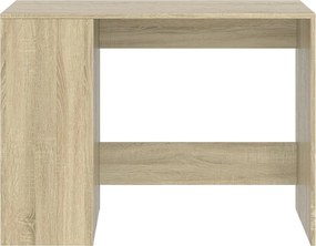 vidaXL Γραφείο Sonoma Δρυς 102x50x75 εκ. από Επεξεργασμένο Ξύλο