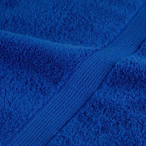 vidaXL Πετσέτες Premium SOLUND 2 τεμ. Μπλε 100x200 εκ. 600 γρ./μ²