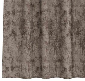 vidaXL Κουρτίνα με κουρτίνες 2 pcs Καπουτσίνο 140 x 140 cm Βελούδο