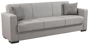 Καναπές - Κρεβάτι New Gracia 3θέσιος Γκρί 222x89x84 εκ. 222x89x84 εκ.