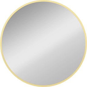 Καθρέφτης τοίχου μοντέρνας σχεδίασης 24" x 24" χρυσός