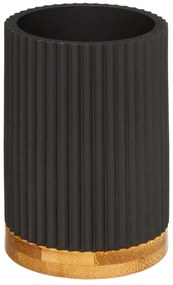 Ποτηροθήκη Μπάνιου F-V Modern Black 174541B