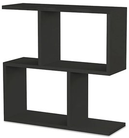 Βοηθητικό τραπέζι Homemania pakoworld χρώμα ανθρακί 60x20x60εκ