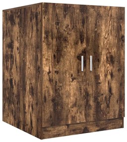 vidaXL Ντουλάπι Πλυντηρίου Καπνιστός Δρυς 71 x 71,5 x 91,5 εκ.