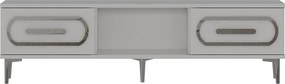 Stewehome Έπιπλο τηλεόρασης με ντουλάπι 150x30x41 cm