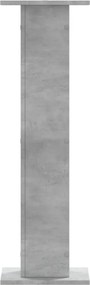 vidaXL Βάσεις Ηχείων 2 Τεμ. Γκρι Σκυρ. 30x30x95 εκ. Επεξ. Ξύλο