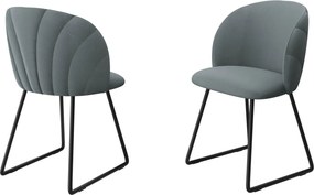 Καρέκλα K99M-Gkri Skouro - 51.00Χ53.00Χ80.00cm