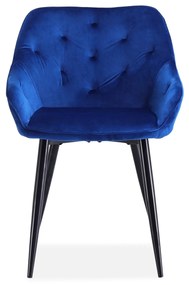 K487 chair dark blue DIOMMI V-CH-K/487-KR-GRANATOWY