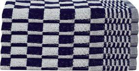 vidaXL Σετ Πετσετών 20 Τεμαχίων Μπλε και Λευκό Βαμβακερές