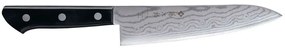 Μαχαίρι Chef Basic Damascus F-332 18cm Από Δαμασκηνό Ατσάλι Silver-Black Tojiro Stainless Steel