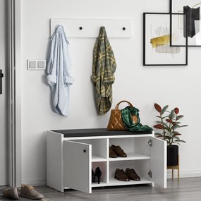 Shoe Cabinet Zen - White White