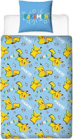 Σετ κάλυμμα παπλώματος Pokémon Μπλε 2 Τεμάχια