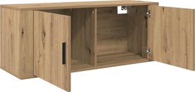 vidaXL Σετ Βαθμιδωτών Ντουλαπιών Τηλεόρασης 2 pcs Artisan Oak