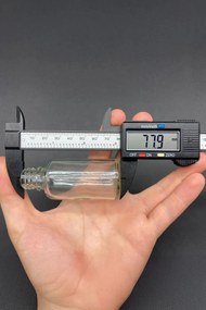 Glass Bottle Set (12 Pieces) Tu-30Ccsıyah12Lı Transparent
Black