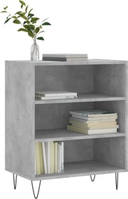 vidaXL Ντουλάπι Γκρι Σκυροδέματος 57x35x70 εκ. Επεξεργασμένο Ξύλο