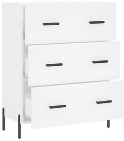 vidaXL Ντουλάπι Λευκό 69,5 x 34 x 90 εκ. από Επεξεργασμένο Ξύλο